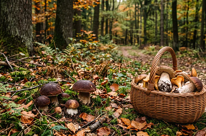 Die Pilzsaison ist in vollem Gange: Wo wachsen derzeit Pilze und welches Messer sollten Sie im Wald 