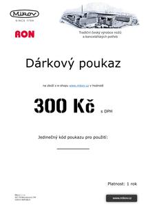 DÁRKOVÝ POUKAZ 300