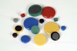 853/32 Magnets, mixed colours, 100 pcs