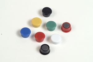 851/13 Magnets, mixed colours, 6 pcs