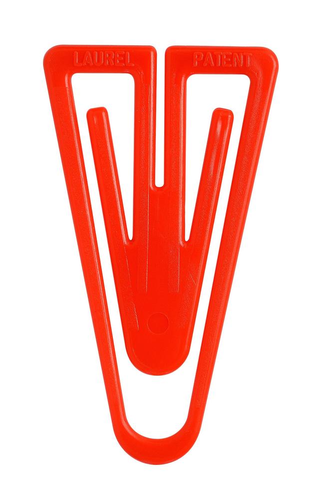 Plastic shop document clips