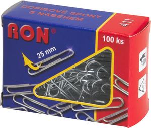 411 Paper Clips, with haunch 25 mm