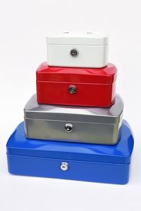 1842 Cash Box 255x200x90 mm, silver