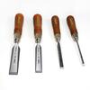 Set of bevel edge chisels PREMIUM, WOOD LINE PLUS, 6-12-20-26