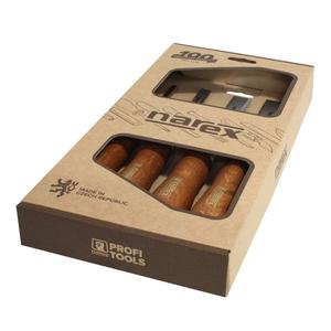Sada plochých dlát PREMIUM, WOOD LINE PLUS, 8-10-16-32