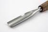 Bent carving chisel profile 8, PROFI, 16 mm