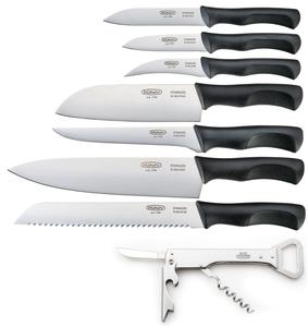 AKČNÍ SET KOMPLET - 8 kuchyňských nožů