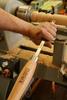 Large scraper with exchangeable cutting tip, round